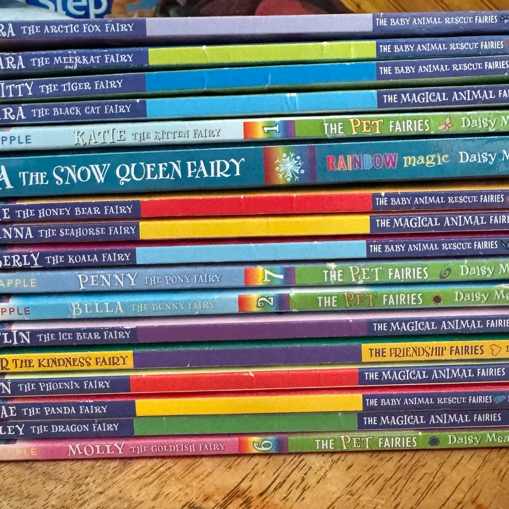 Set of 17 Rainbow Magic Fairy Books